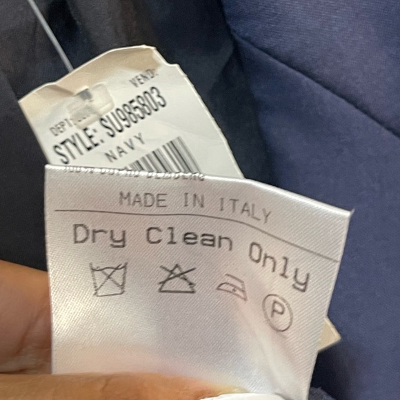 Simon Spurr Marine Blue Double Breasted Blazer Suit - Picture 8 of 8